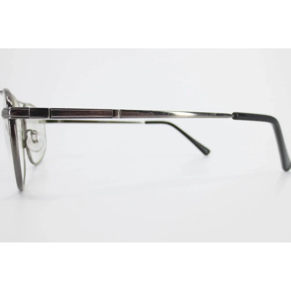 Traditions T 03 COL 20 Aviator Eyeglass Frames Gunmetal Grey 53-18-135 Metal